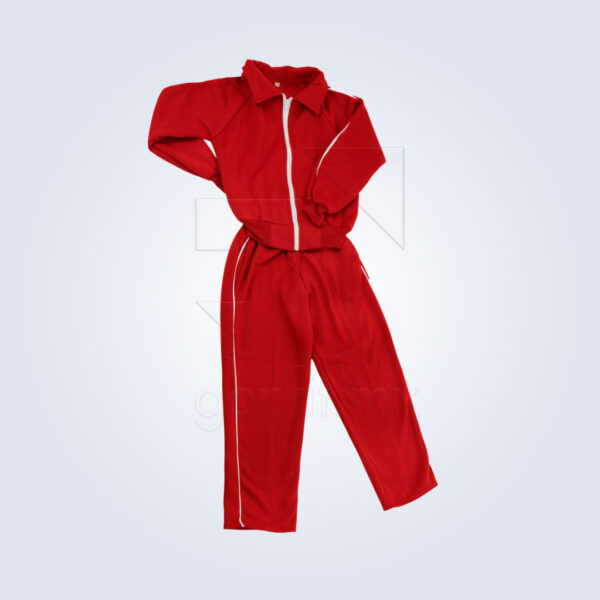 Pants Felpa Escolar Rojo