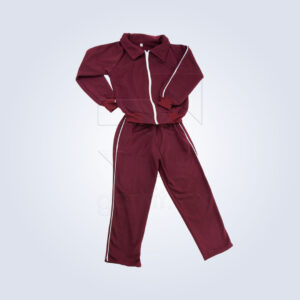 Pants Felpa Escolar Tinto