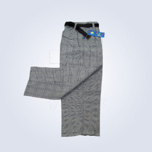 Pantalón Boxer Principe de Gales Escolar Azul