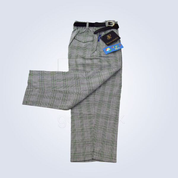 Pantalón Boxer Principe de Gales Escolar Verde