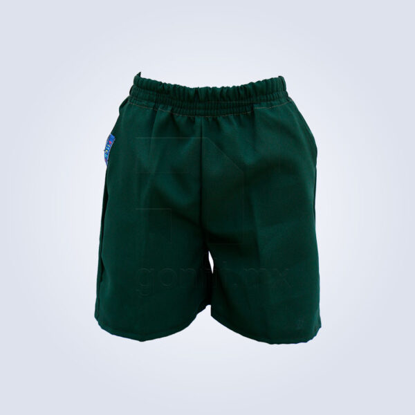 Short Escolar Verde