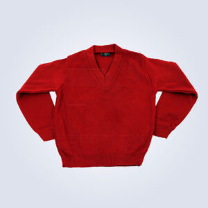Súeter Escolar Cerrado Rojo